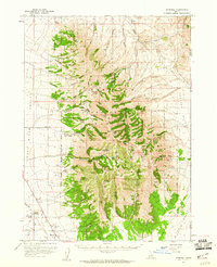 Download a high-resolution, GPS-compatible USGS topo map for Strevell, ID (1960 edition)