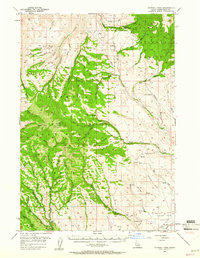 Download a high-resolution, GPS-compatible USGS topo map for Sturgill Peak, ID (1961 edition)