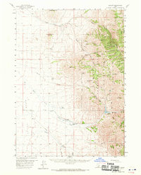 Download a high-resolution, GPS-compatible USGS topo map for Sublett, ID (1970 edition)