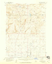 Download a high-resolution, GPS-compatible USGS topo map for Thorn Creek, ID (1959 edition)
