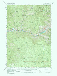 Download a high-resolution, GPS-compatible USGS topo map for Ulysses Mtn, ID (1964 edition)