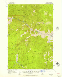 Download a high-resolution, GPS-compatible USGS topo map for Warren, ID (1957 edition)