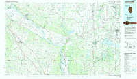 Download a high-resolution, GPS-compatible USGS topo map for Carbondale, IL (1985 edition)