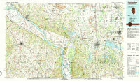 Download a high-resolution, GPS-compatible USGS topo map for Carbondale, IL (1986 edition)