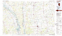 Download a high-resolution, GPS-compatible USGS topo map for Jerseyville, IL (1985 edition)