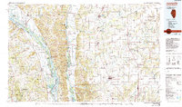 Download a high-resolution, GPS-compatible USGS topo map for Jerseyville, IL (1985 edition)