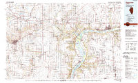 Download a high-resolution, GPS-compatible USGS topo map for Kewanee, IL (1989 edition)