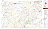 preview thumbnail of historical topo map of Macomb, IL in 1985