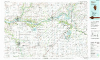preview thumbnail of historical topo map of Ottawa, IL in 1991