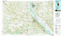 Download a high-resolution, GPS-compatible USGS topo map for Quincy, IL (1990 edition)