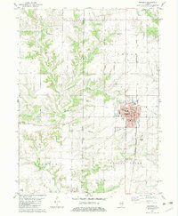 Download a high-resolution, GPS-compatible USGS topo map for Abingdon, IL (1983 edition)