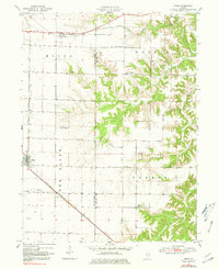 1947 Map of Adair, IL, 1981 Print