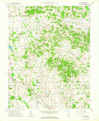 Download a high-resolution, GPS-compatible USGS topo map for Akin, IL (1964 edition)