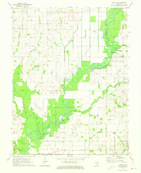 Download a high-resolution, GPS-compatible USGS topo map for Albion NW, IL (1973 edition)