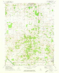 preview thumbnail of historical topo map of Edwards County, IL in 1971
