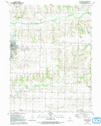Download a high-resolution, GPS-compatible USGS topo map for Aledo East, IL (1992 edition)