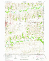 Download a high-resolution, GPS-compatible USGS topo map for Aledo East, IL (1977 edition)