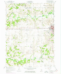 Download a high-resolution, GPS-compatible USGS topo map for Aledo West, IL (1977 edition)
