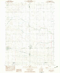 Download a high-resolution, GPS-compatible USGS topo map for Allerton, IL (1983 edition)