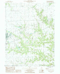 Download a high-resolution, GPS-compatible USGS topo map for Altamont East, IL (1986 edition)