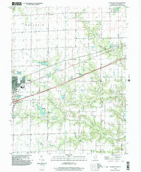 Download a high-resolution, GPS-compatible USGS topo map for Altamont East, IL (2003 edition)