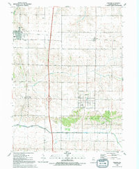 Download a high-resolution, GPS-compatible USGS topo map for Andover, IL (1992 edition)