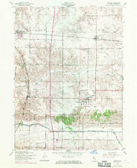 Download a high-resolution, GPS-compatible USGS topo map for Andover, IL (1971 edition)
