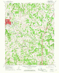 Download a high-resolution, GPS-compatible USGS topo map for Anna, IL (1967 edition)