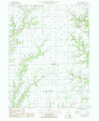 preview thumbnail of historical topo map of Annapolis, Crawford County, IL in 1985