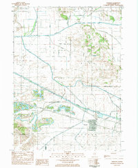 Download a high-resolution, GPS-compatible USGS topo map for Annawan, IL (1984 edition)