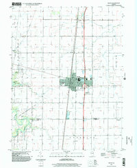 preview thumbnail of historical topo map of Arcola, IL in 1998