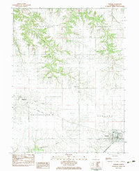 Download a high-resolution, GPS-compatible USGS topo map for Ashland, IL (1983 edition)