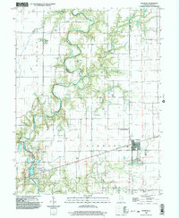 Download a high-resolution, GPS-compatible USGS topo map for Ashmore, IL (2003 edition)
