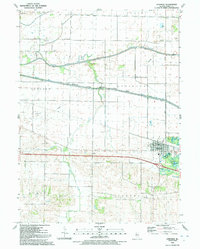 Download a high-resolution, GPS-compatible USGS topo map for Atkinson, IL (1992 edition)