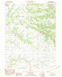 Download a high-resolution, GPS-compatible USGS topo map for Avena, IL (1983 edition)
