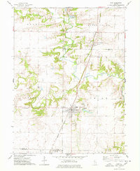 preview thumbnail of historical topo map of Avon, IL in 1974