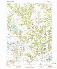 Download a high-resolution, GPS-compatible USGS topo map for Banner, IL (1982 edition)