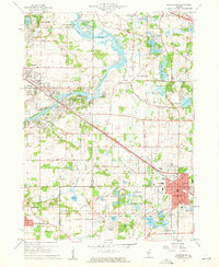 preview thumbnail of historical topo map of Barrington, IL in 1960