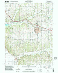 Download a high-resolution, GPS-compatible USGS topo map for Barry, IL (2002 edition)