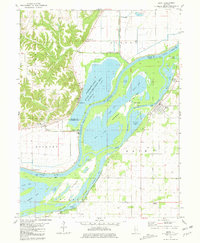 Download a high-resolution, GPS-compatible USGS topo map for Bath, IL (1981 edition)