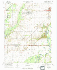 Download a high-resolution, GPS-compatible USGS topo map for Beckemeyer, IL (1971 edition)
