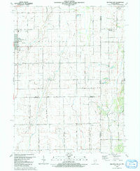 Download a high-resolution, GPS-compatible USGS topo map for Beecher East, IL (1991 edition)