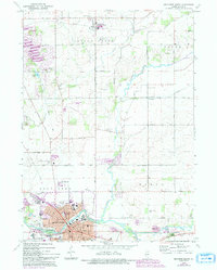 Download a high-resolution, GPS-compatible USGS topo map for Belvidere North, IL (1993 edition)