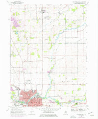 Download a high-resolution, GPS-compatible USGS topo map for Belvidere North, IL (1977 edition)