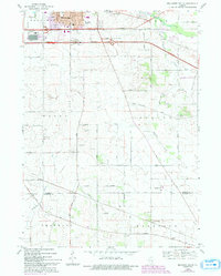 Download a high-resolution, GPS-compatible USGS topo map for Belvidere South, IL (1993 edition)