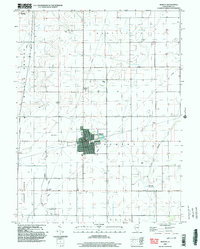 Download a high-resolution, GPS-compatible USGS topo map for Bement, IL (2003 edition)