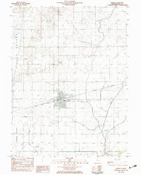 Download a high-resolution, GPS-compatible USGS topo map for Bement, IL (1983 edition)