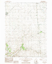 Download a high-resolution, GPS-compatible USGS topo map for Benson, IL (1984 edition)