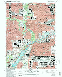 Download a high-resolution, GPS-compatible USGS topo map for Berwyn, IL (1993 edition)