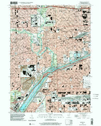 preview thumbnail of historical topo map of Berwyn, IL in 1998